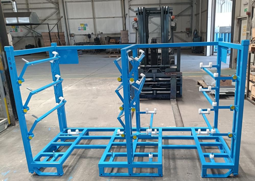 Caisse de transport de pièces de châssis (Coşkunöz)